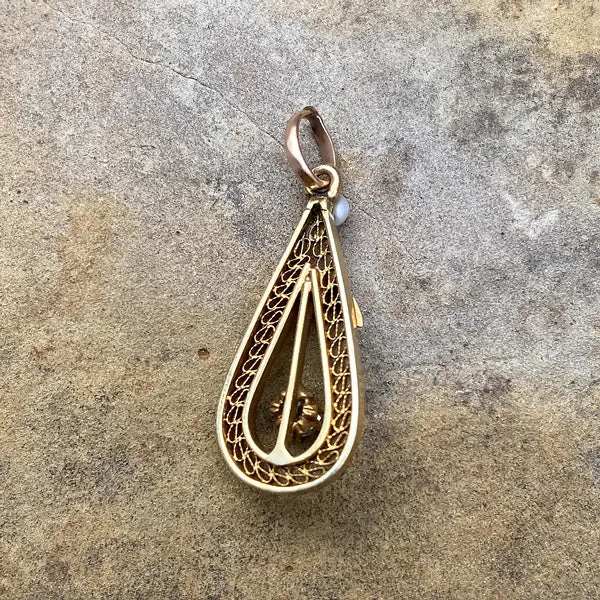 Antique Diamond Pendant