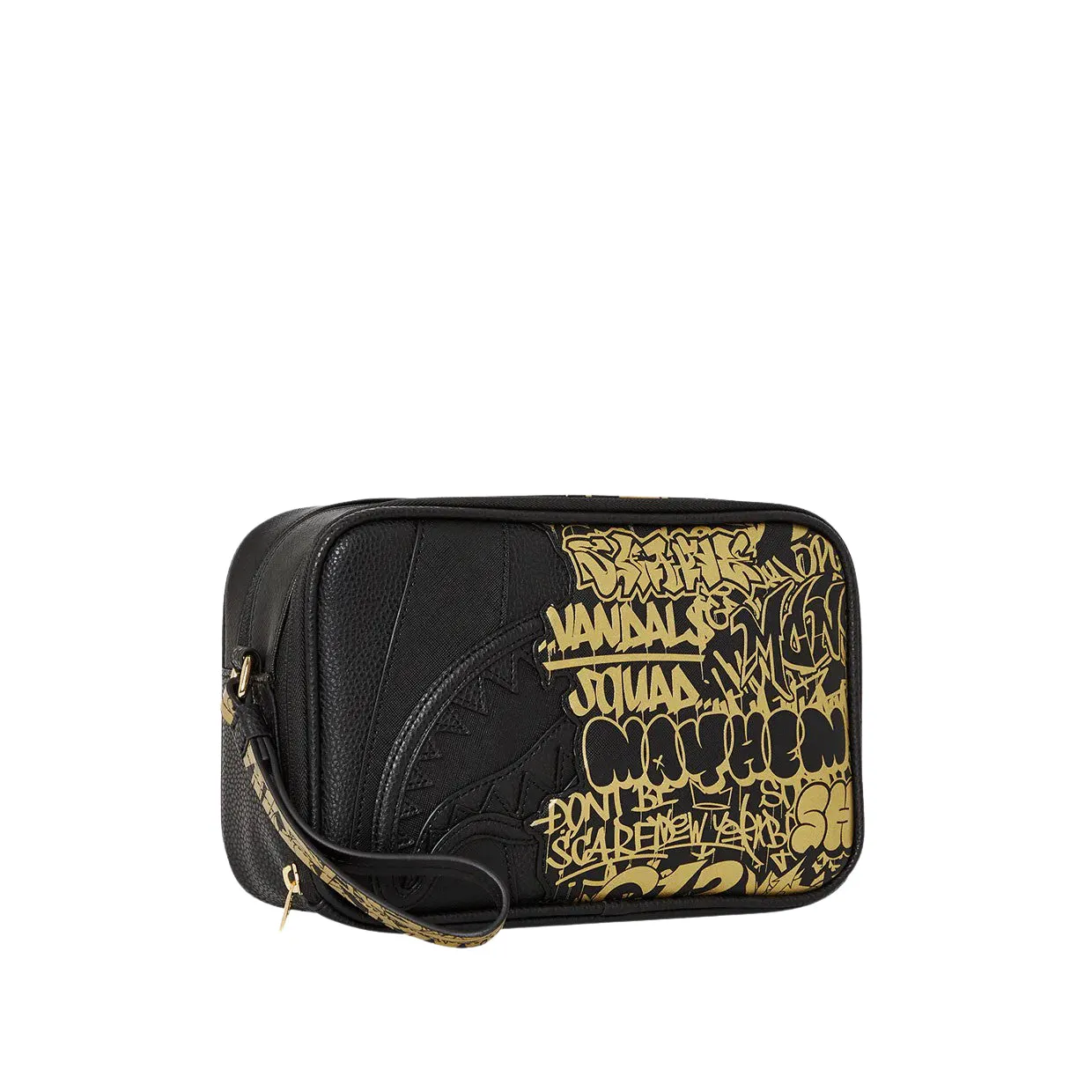 Beauty Case Sprayground Hlaf Graff Glide Nero / Oro