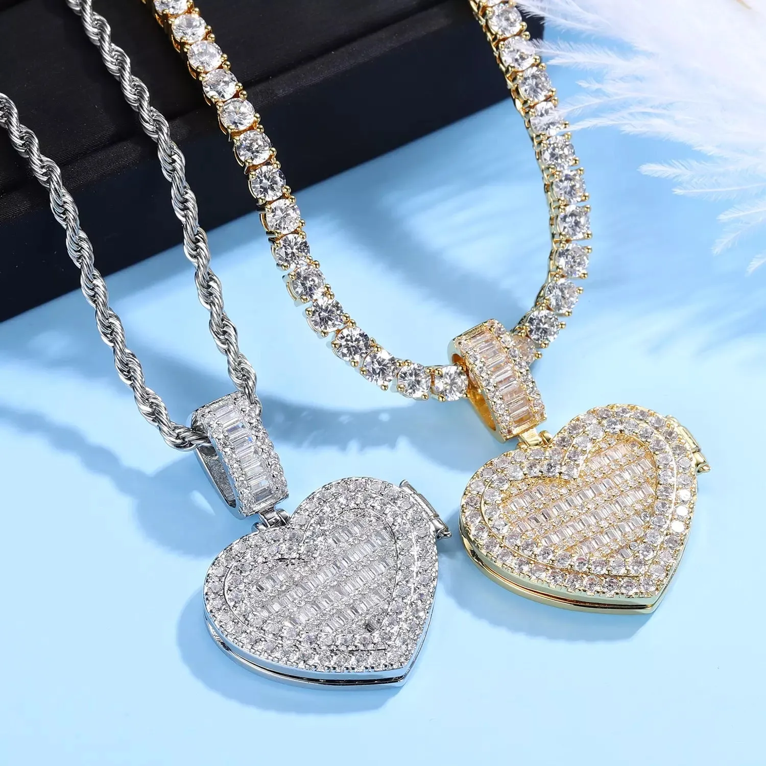 Bling Heart Pendant