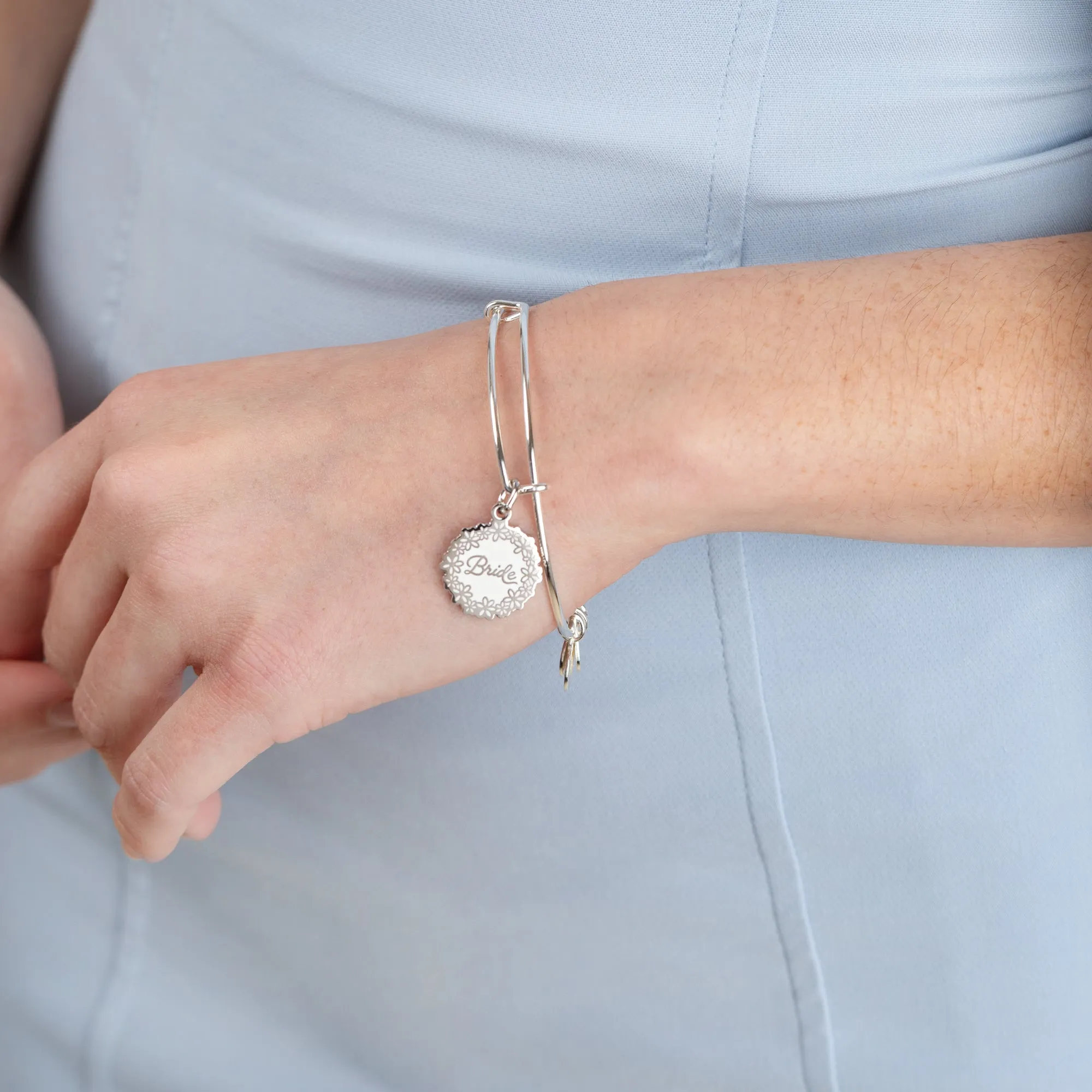 Bride Charm Bangle