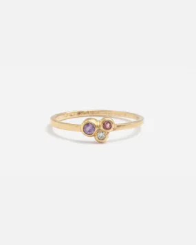 Bubble 17 / Gem   White Diamond Ring