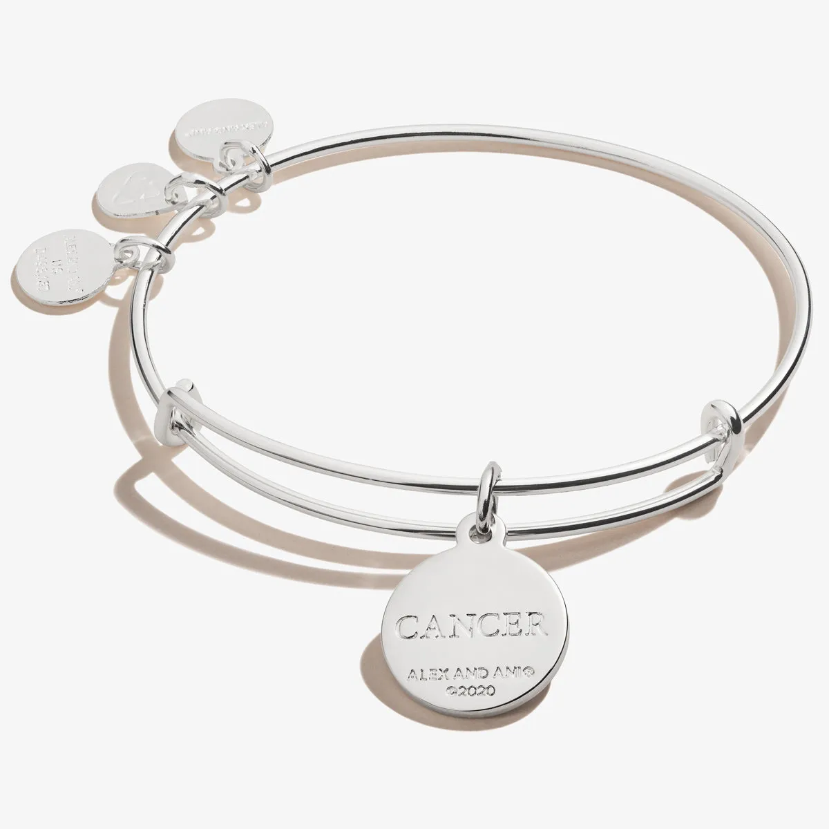 Cancer Zodiac Charm Bangle, Color