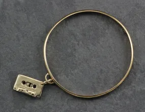 Cassette Bangle - Bronze