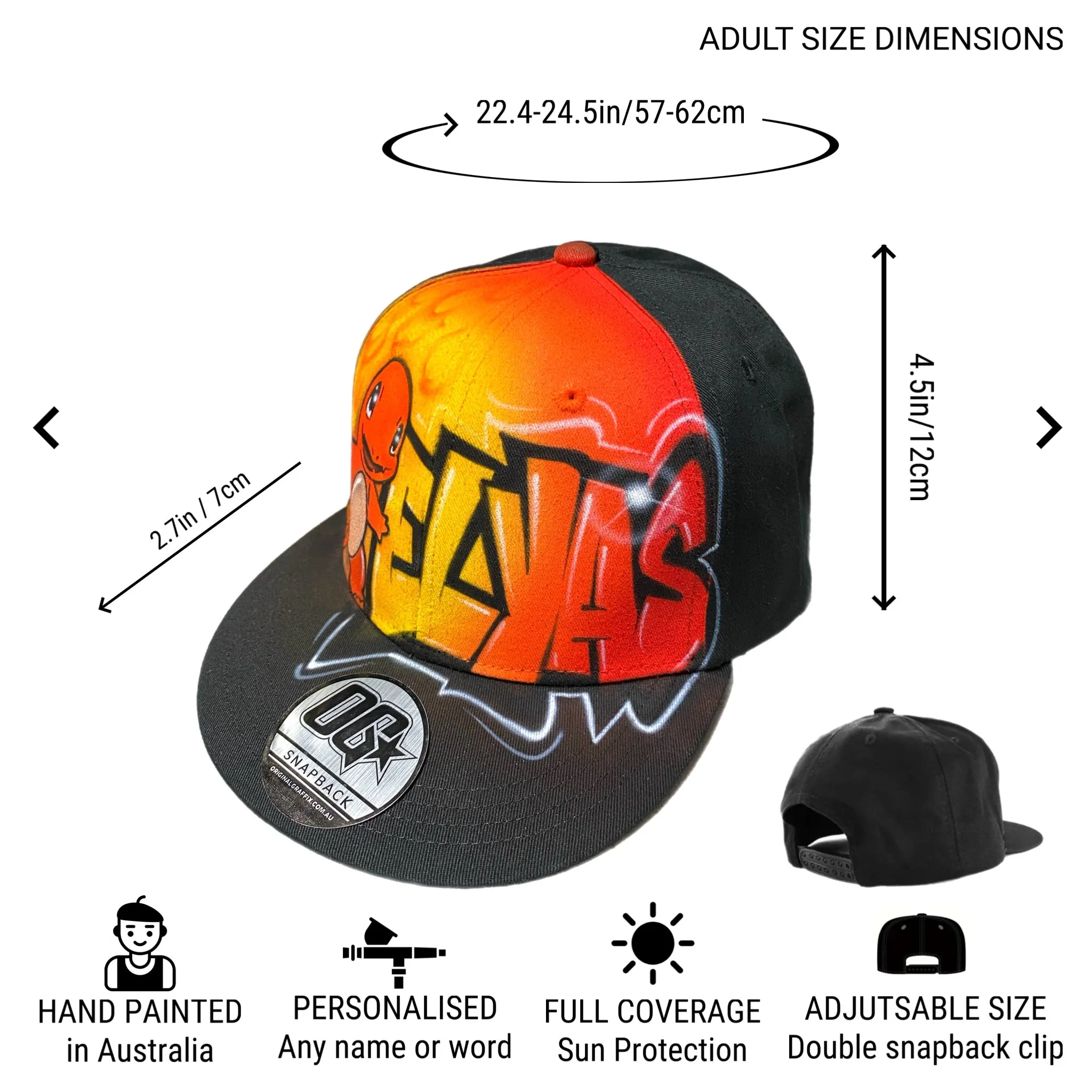 Charmamdr Graff Character Snapback