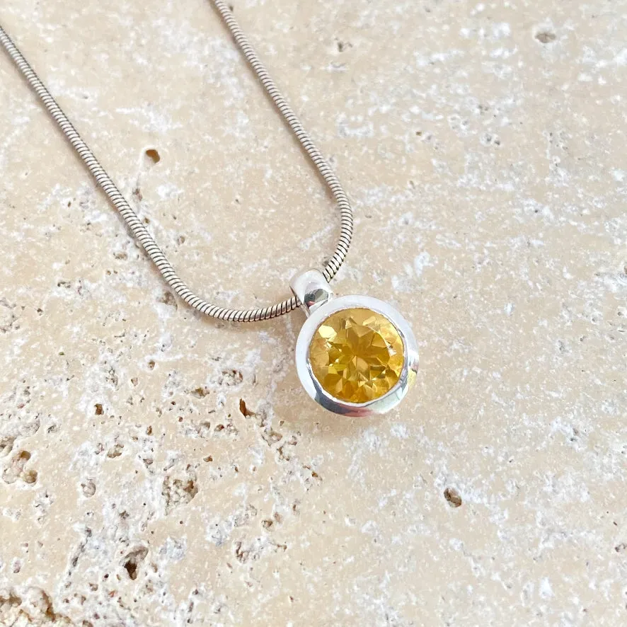 Citrine Bijou Pendant