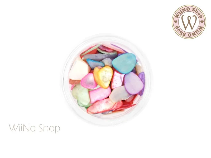 Colorful Shell Natural Gemstones