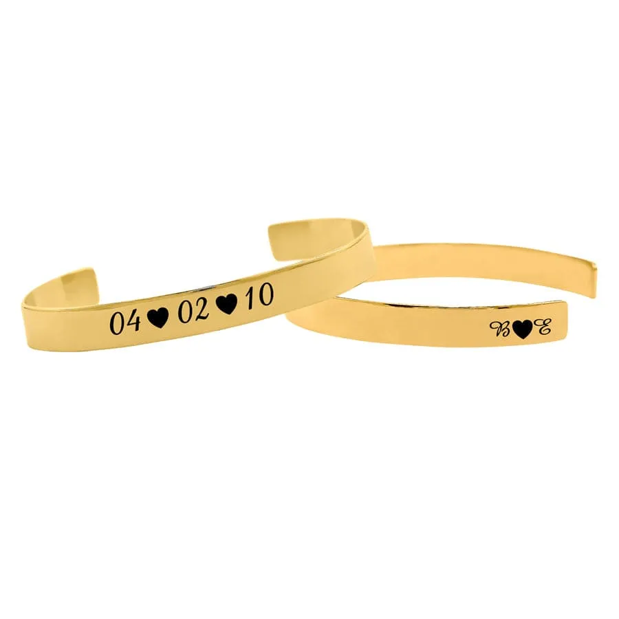 Couple Personalized Bangle