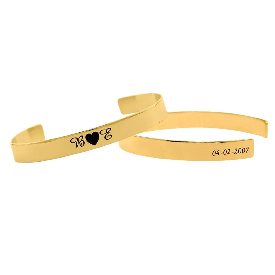 Couple Personalized Bangle