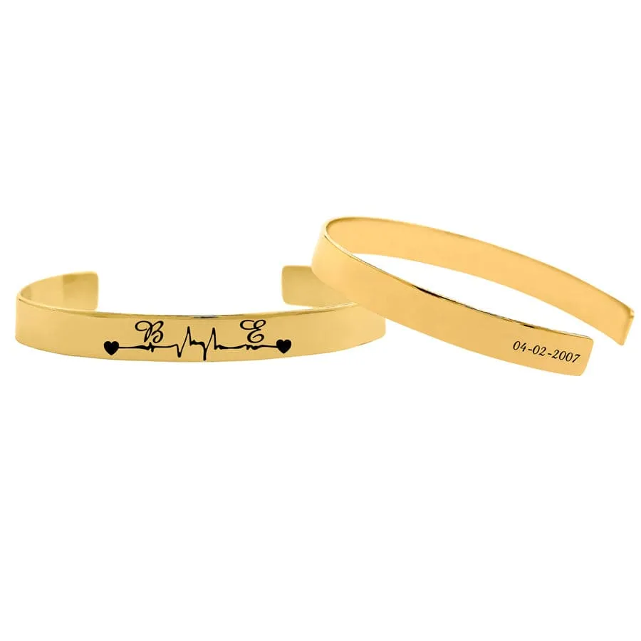 Couple Personalized Bangle