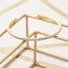 Crystal Edged Bangle