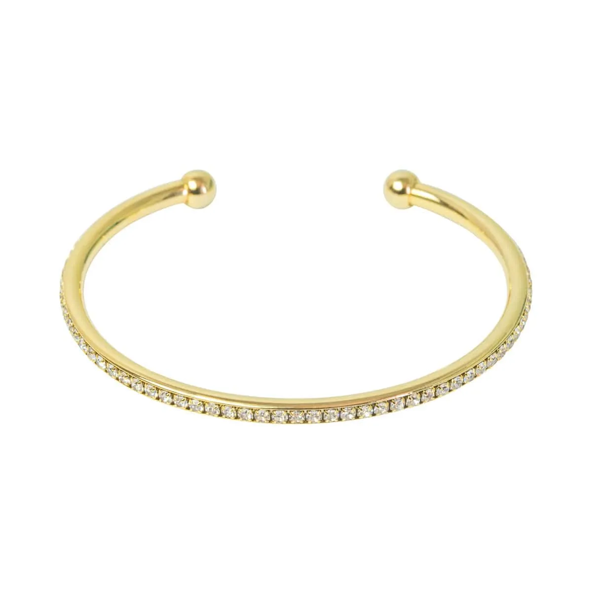 Crystal Edged Bangle