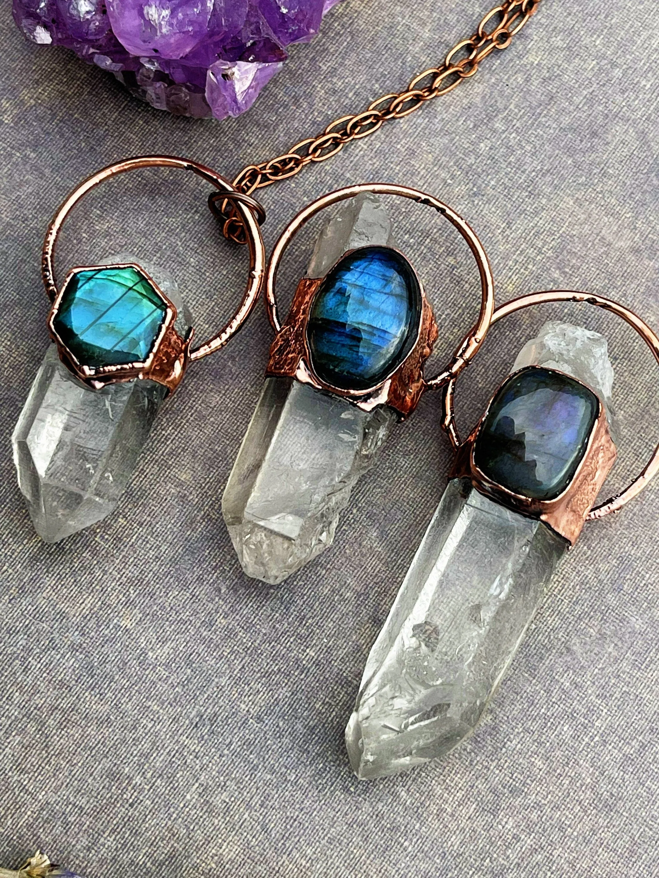 Crystal pendant