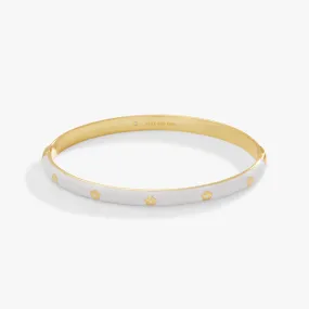 Daisy Hinge Bangle Bracelet