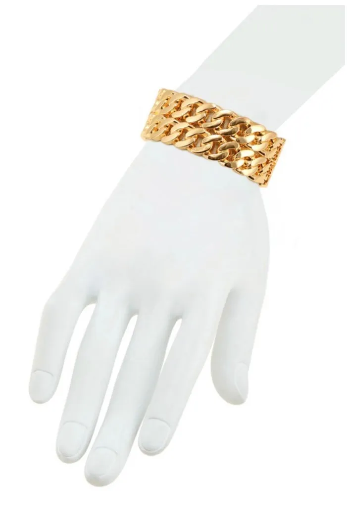 Double Chainlink Bangle