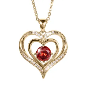 Double Hearts Pendant