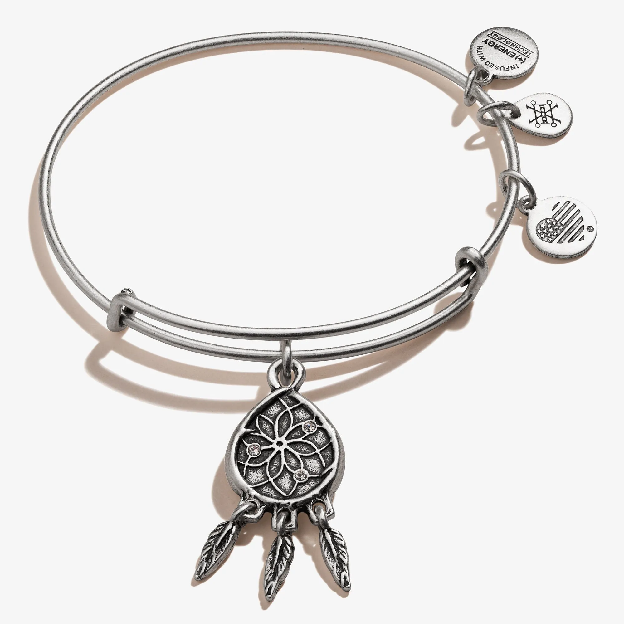 Dreamcatcher Charm Bangle