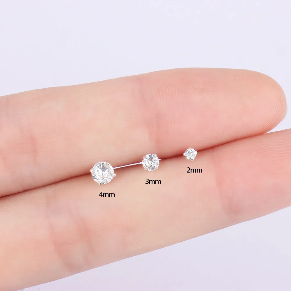 Elegant Shiny Gem Stud