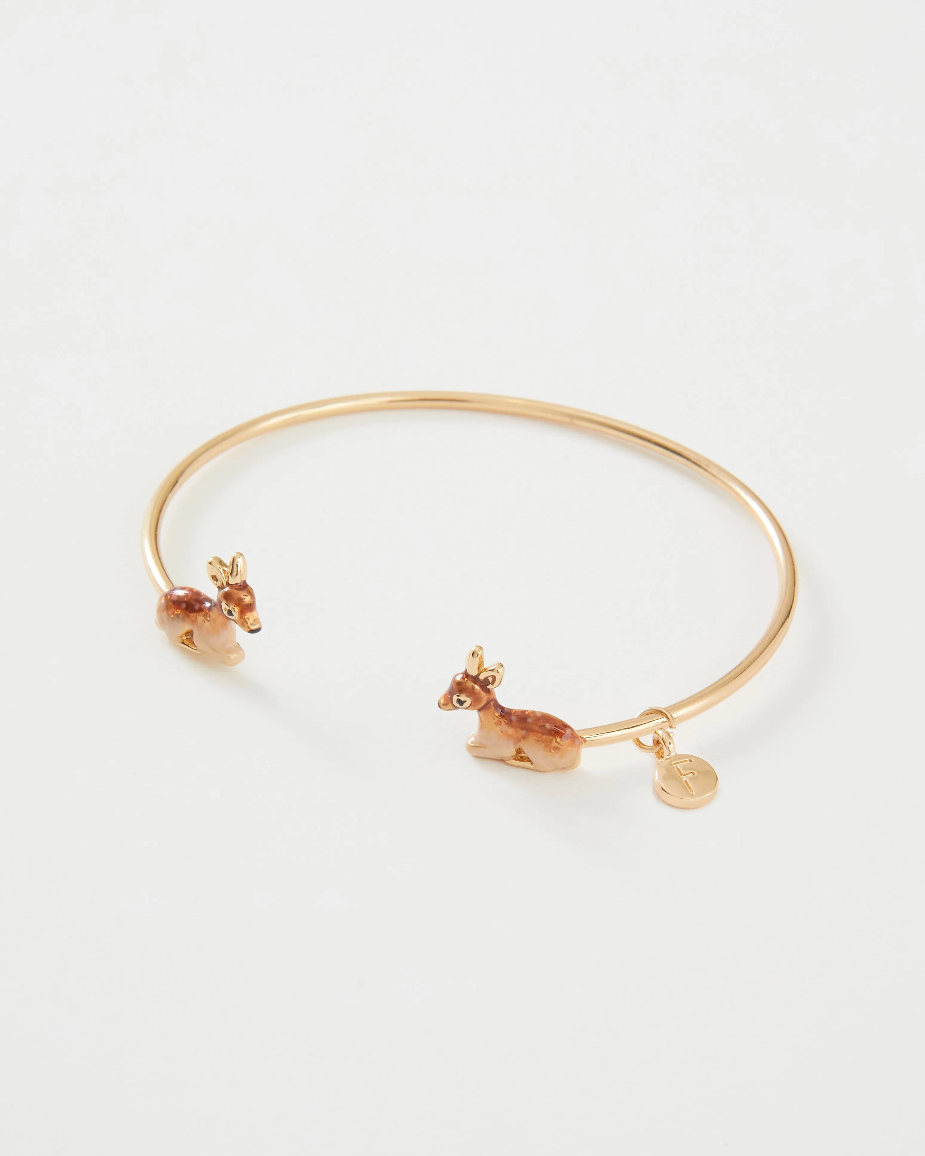 Fable - Bangle - Enamel Fawn