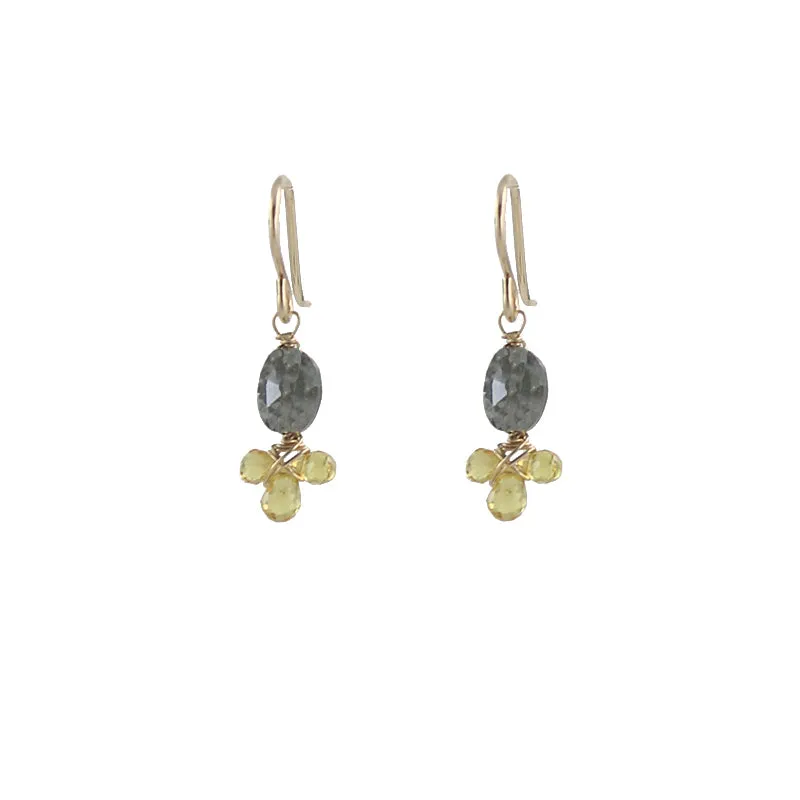 Gem Fleur Earrings