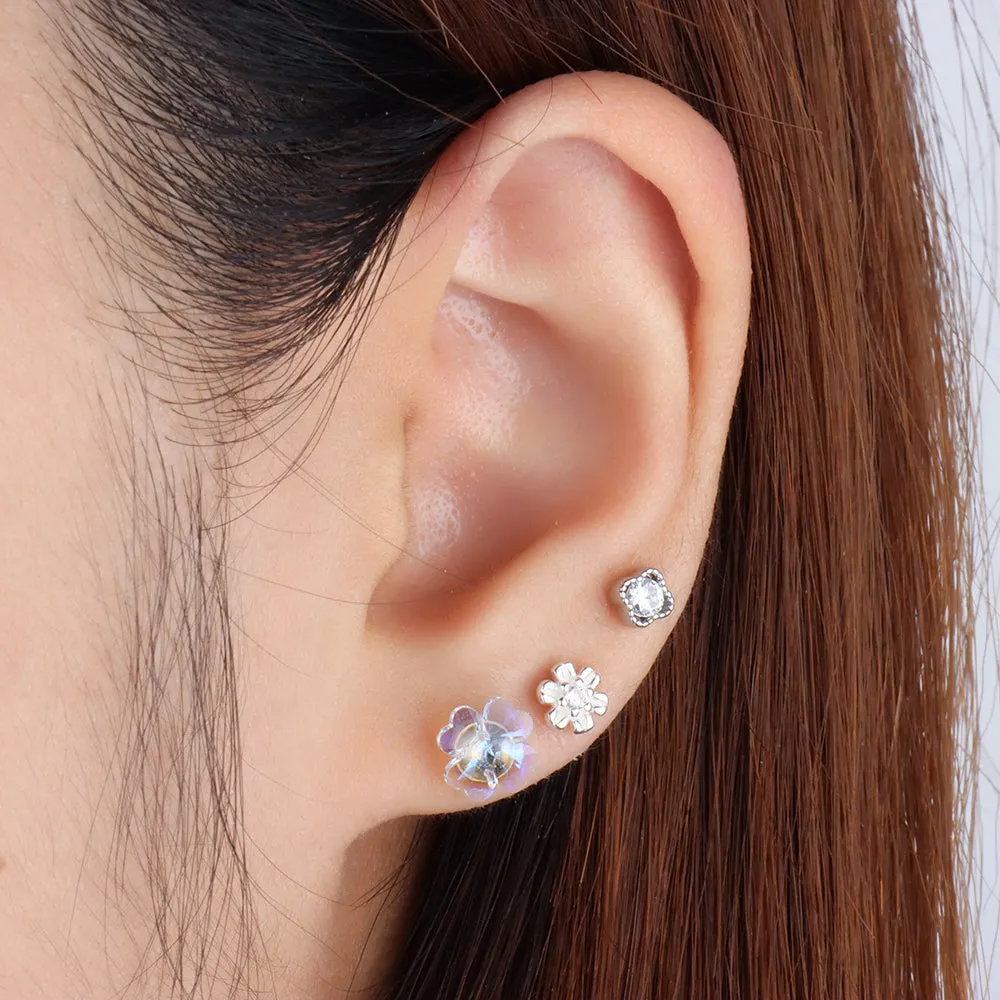 Gem Flower Stud