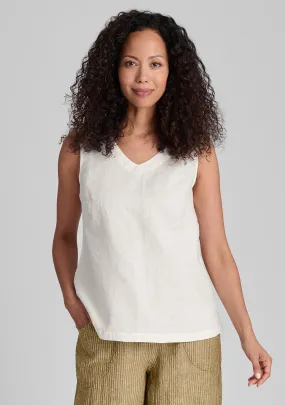 Gem Tank - Linen Tank Top