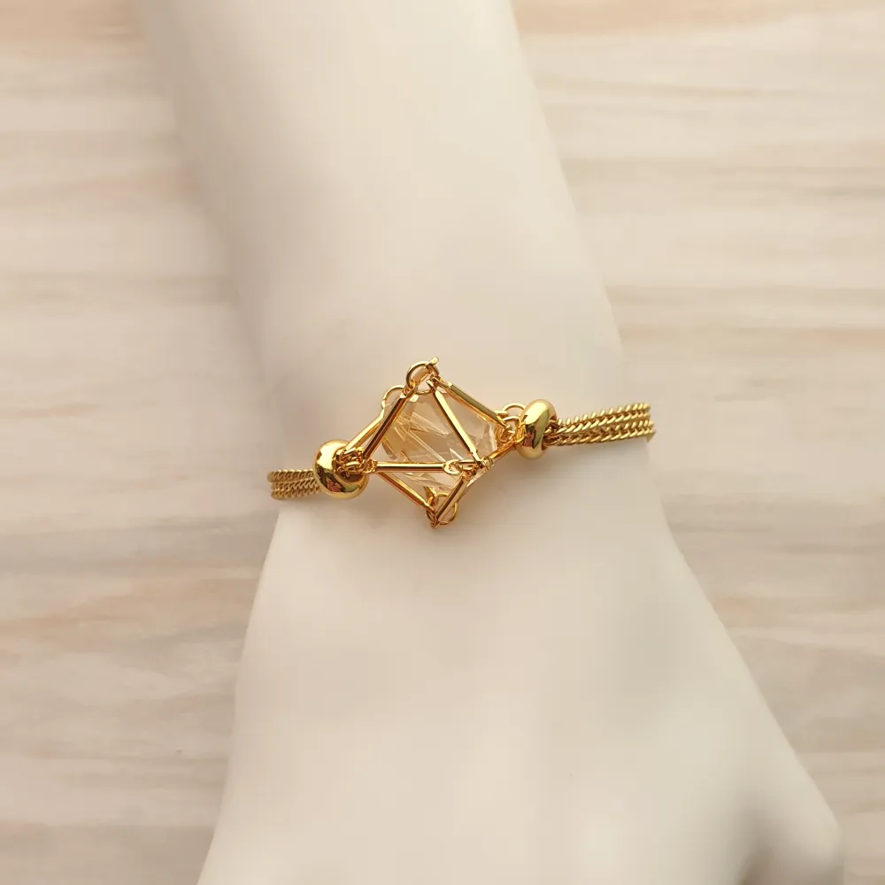 Gem Web Bracelet