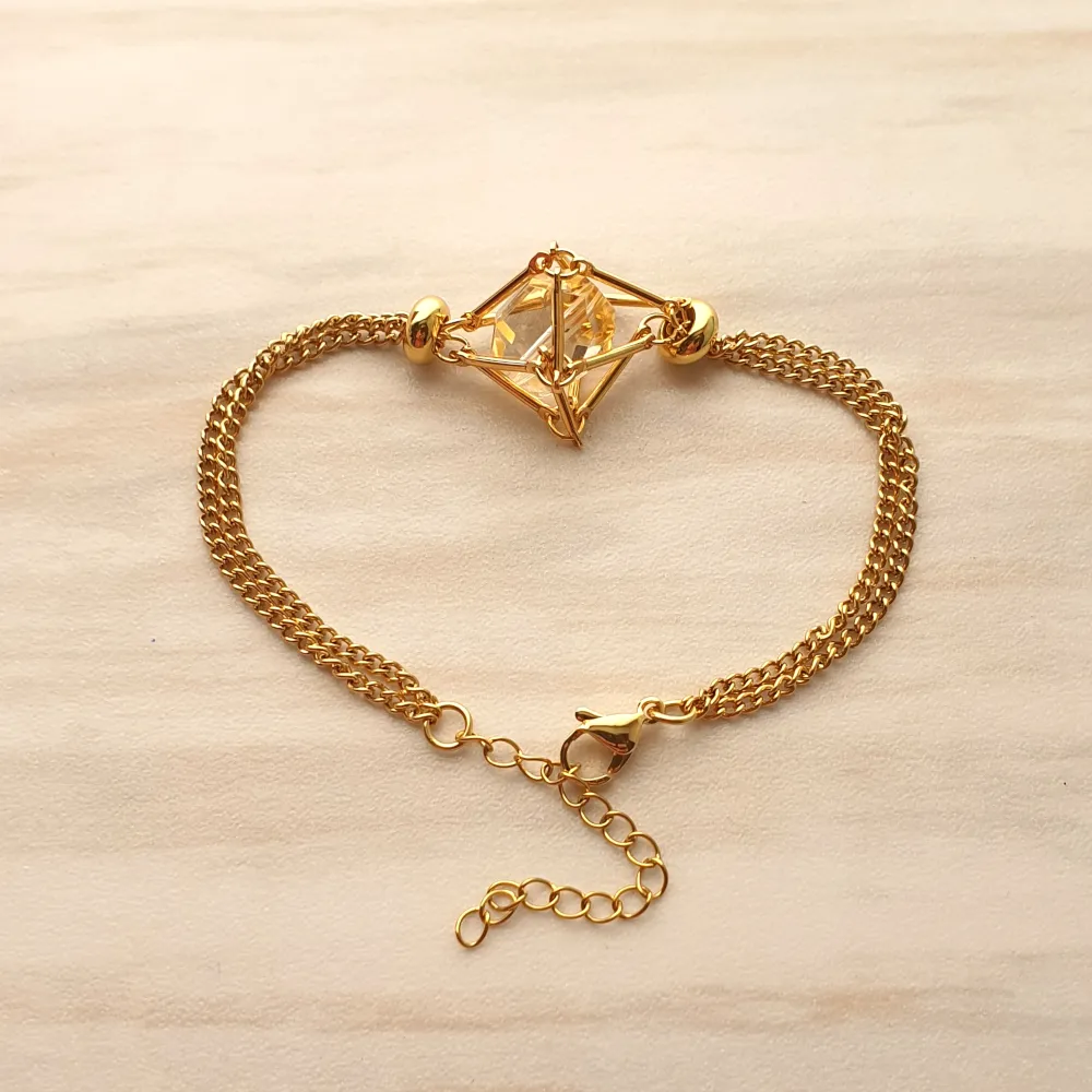 Gem Web Bracelet