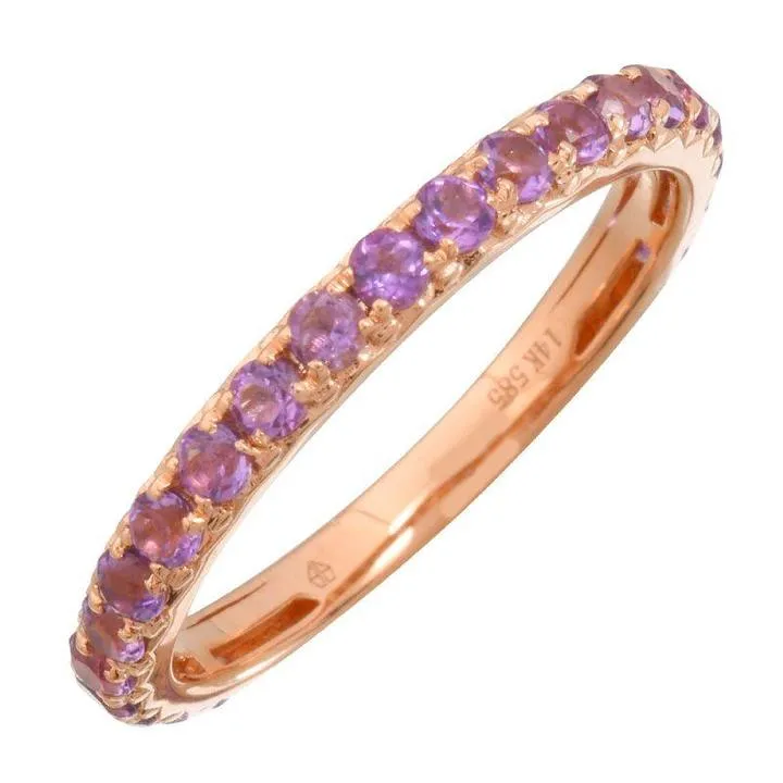 Gemstones Eternity Rings