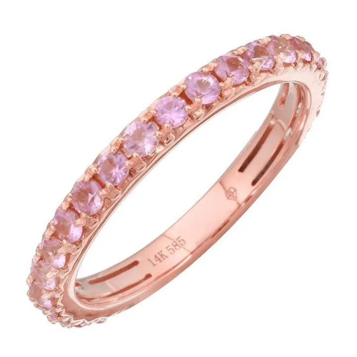 Gemstones Eternity Rings