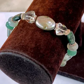 Get your green gemstones on, Bracelet