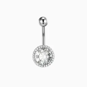 Glitter Gem Belly Ring