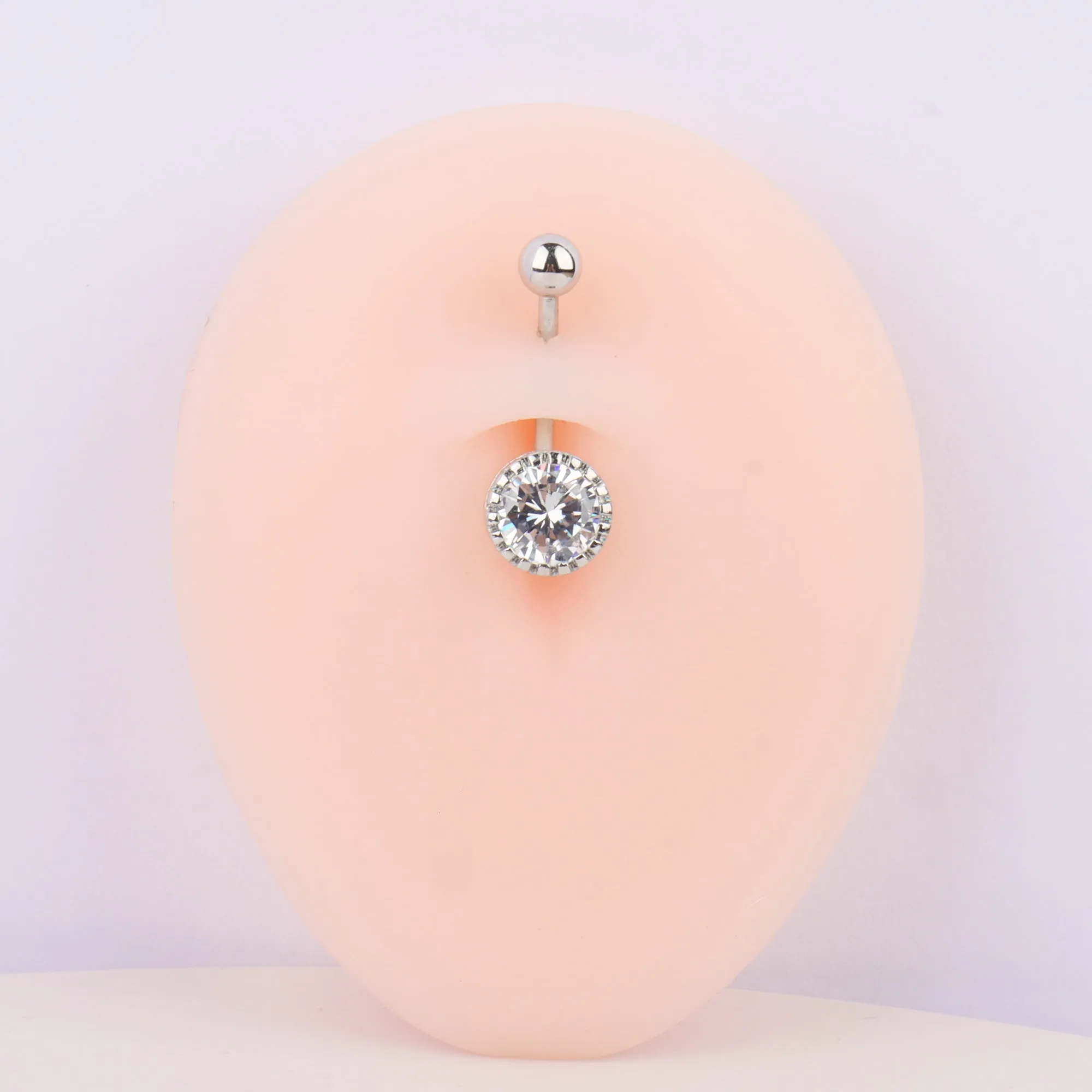 Glitter Gem Belly Ring