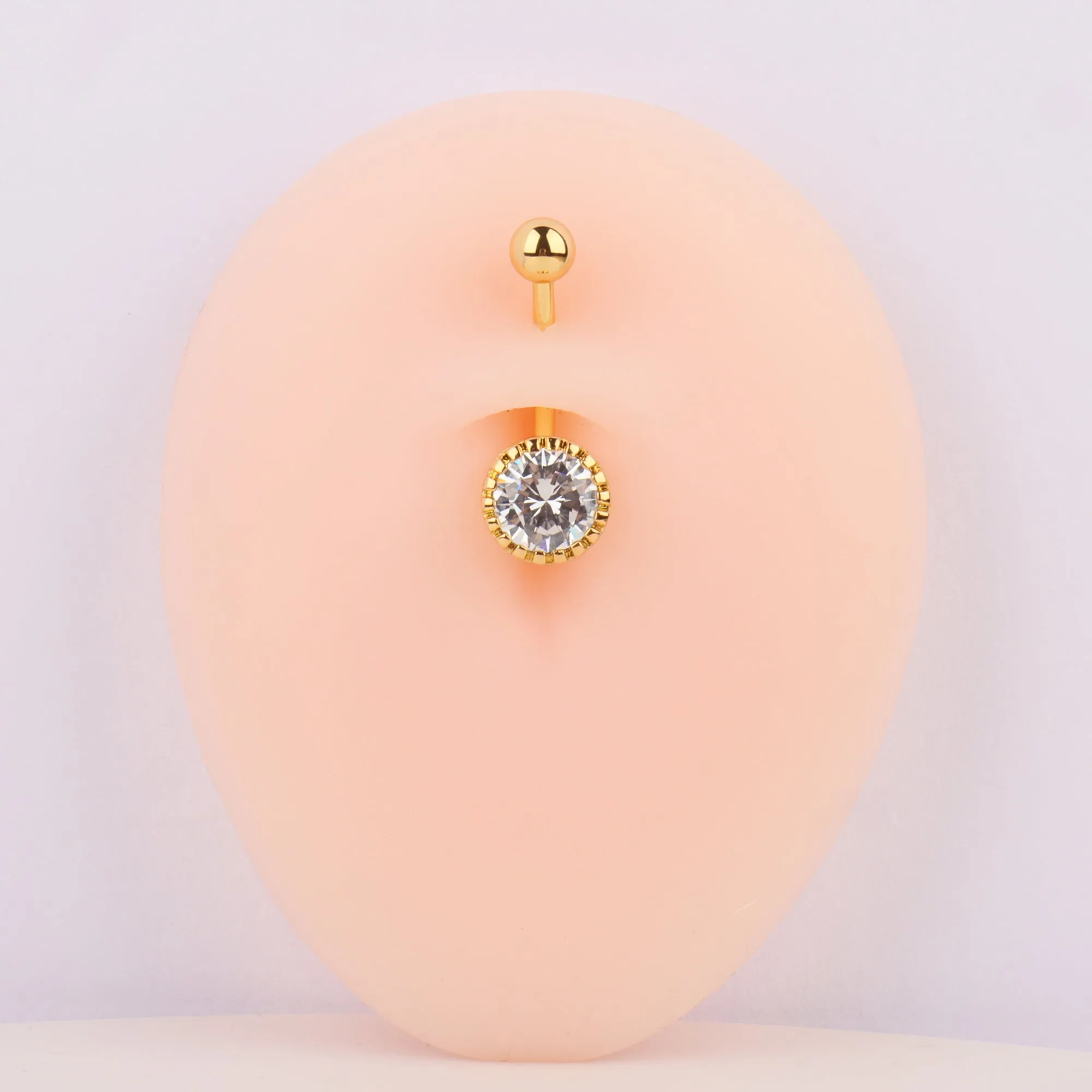 Glitter Gem Belly Ring