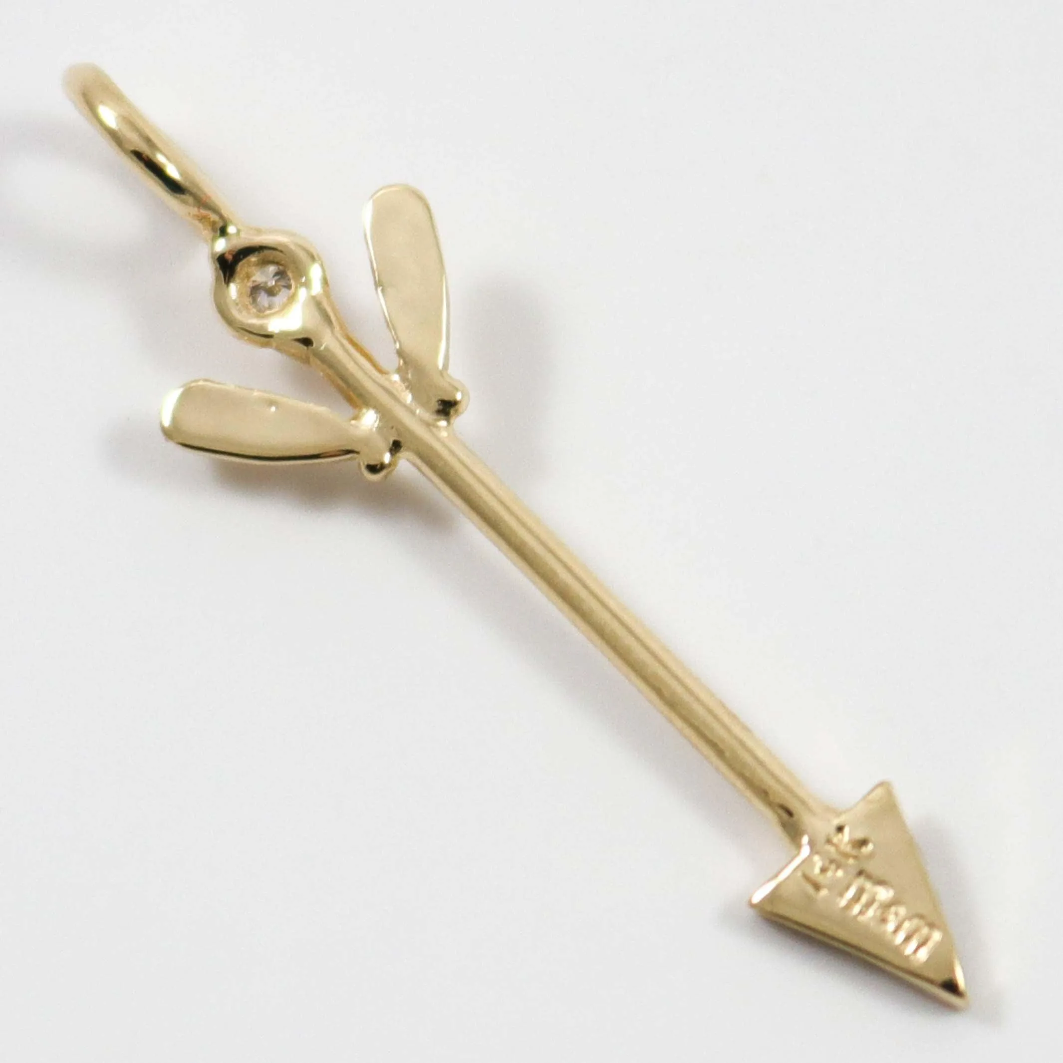 Gold Arrow Pendant