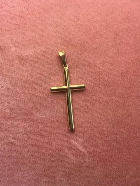 Gold Cross Pendant