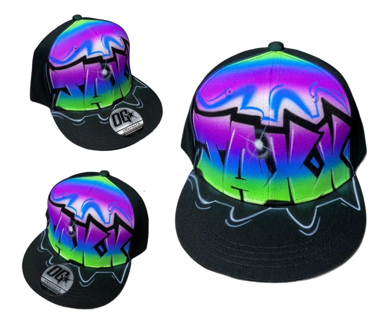 Graff Blue Fade Snapback (14)