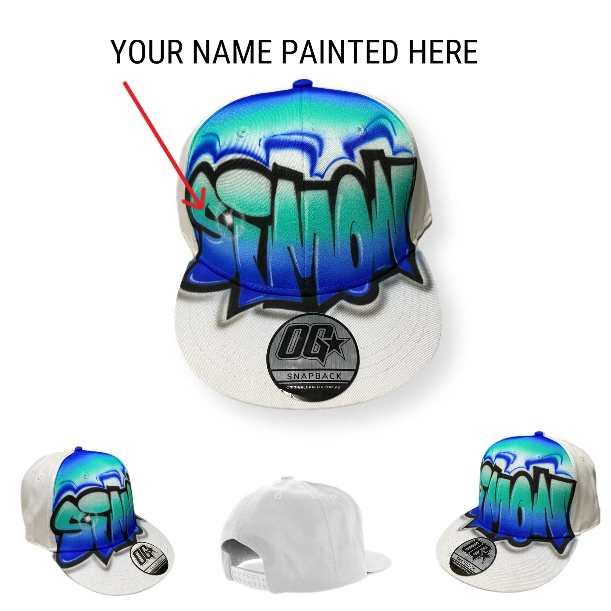 Graff Blue Fade Snapback (14)