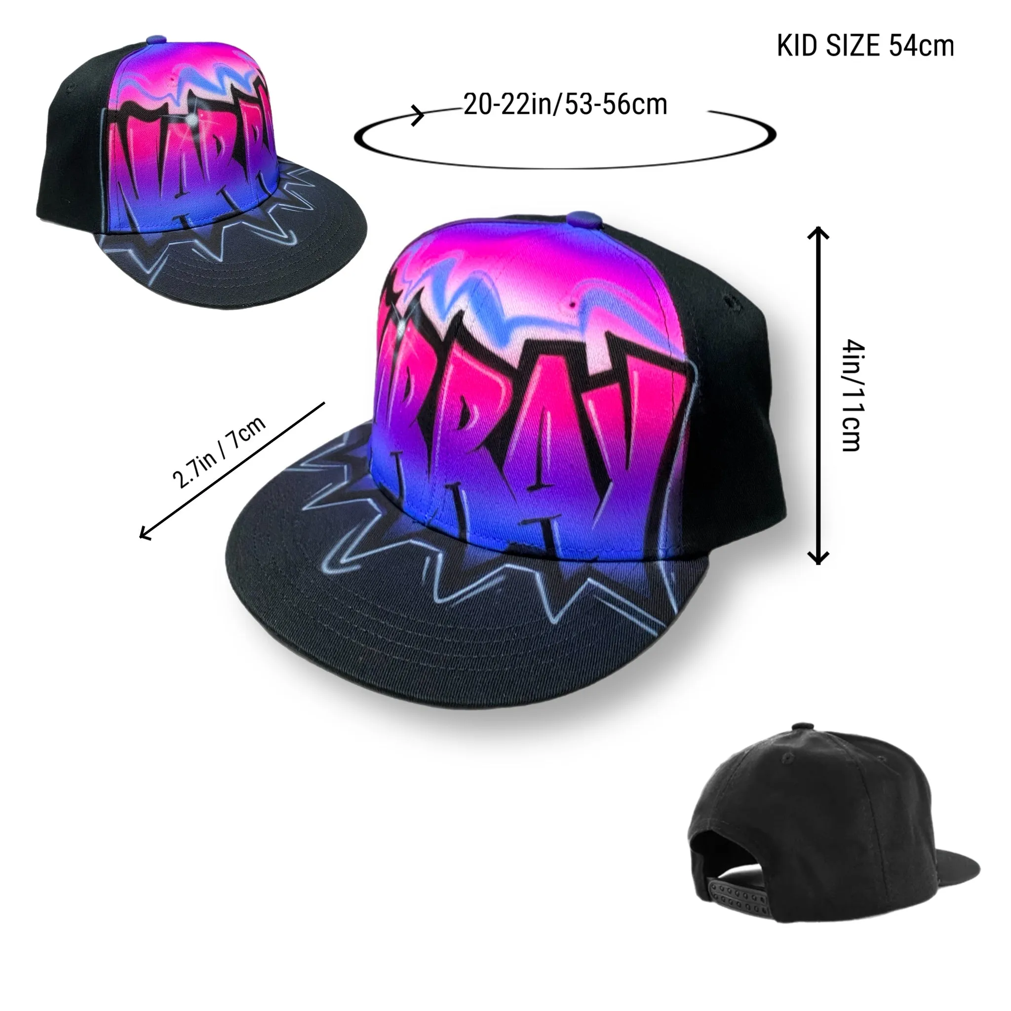 Graff Blue Fade Snapback (14)