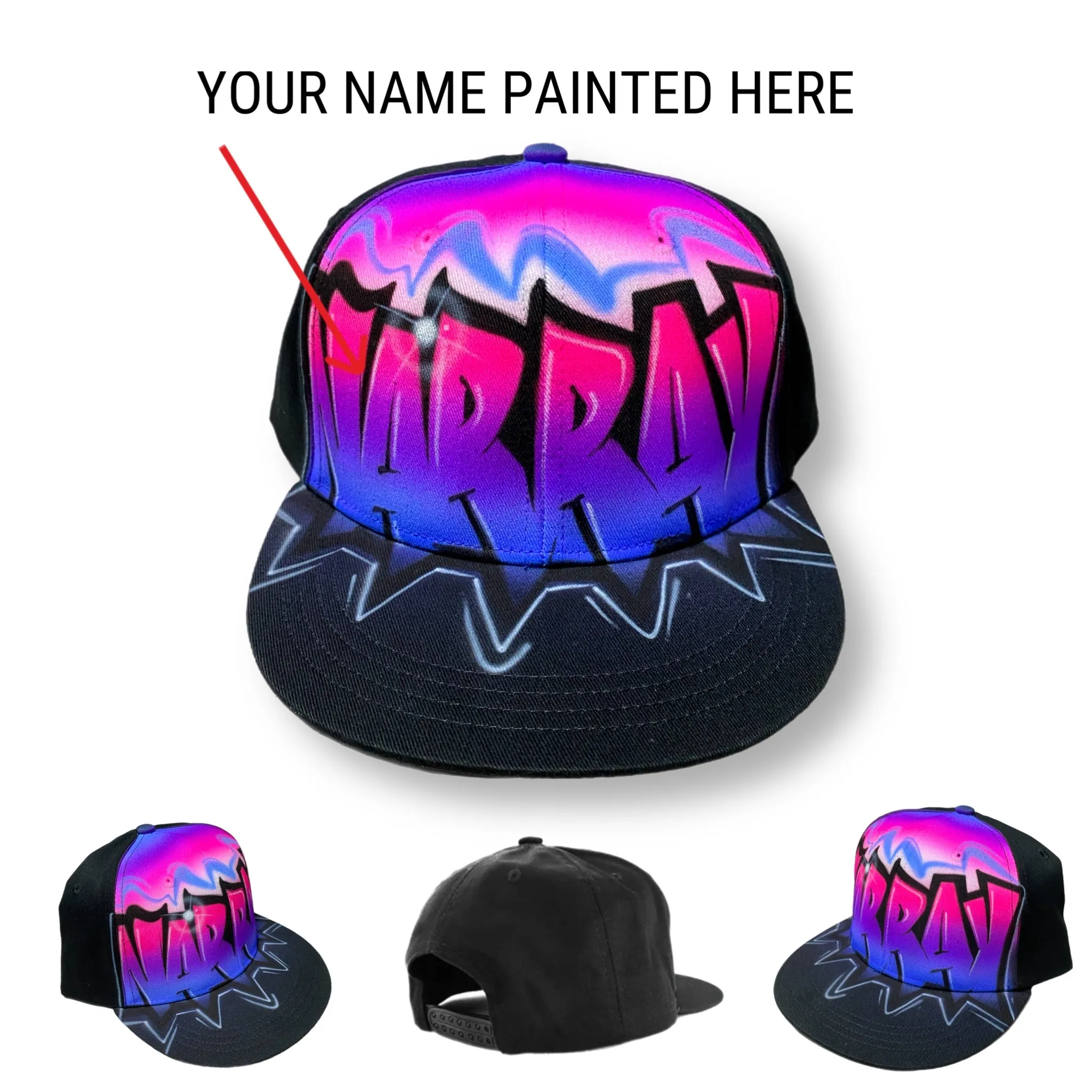 Graff Blue Fade Snapback (14)