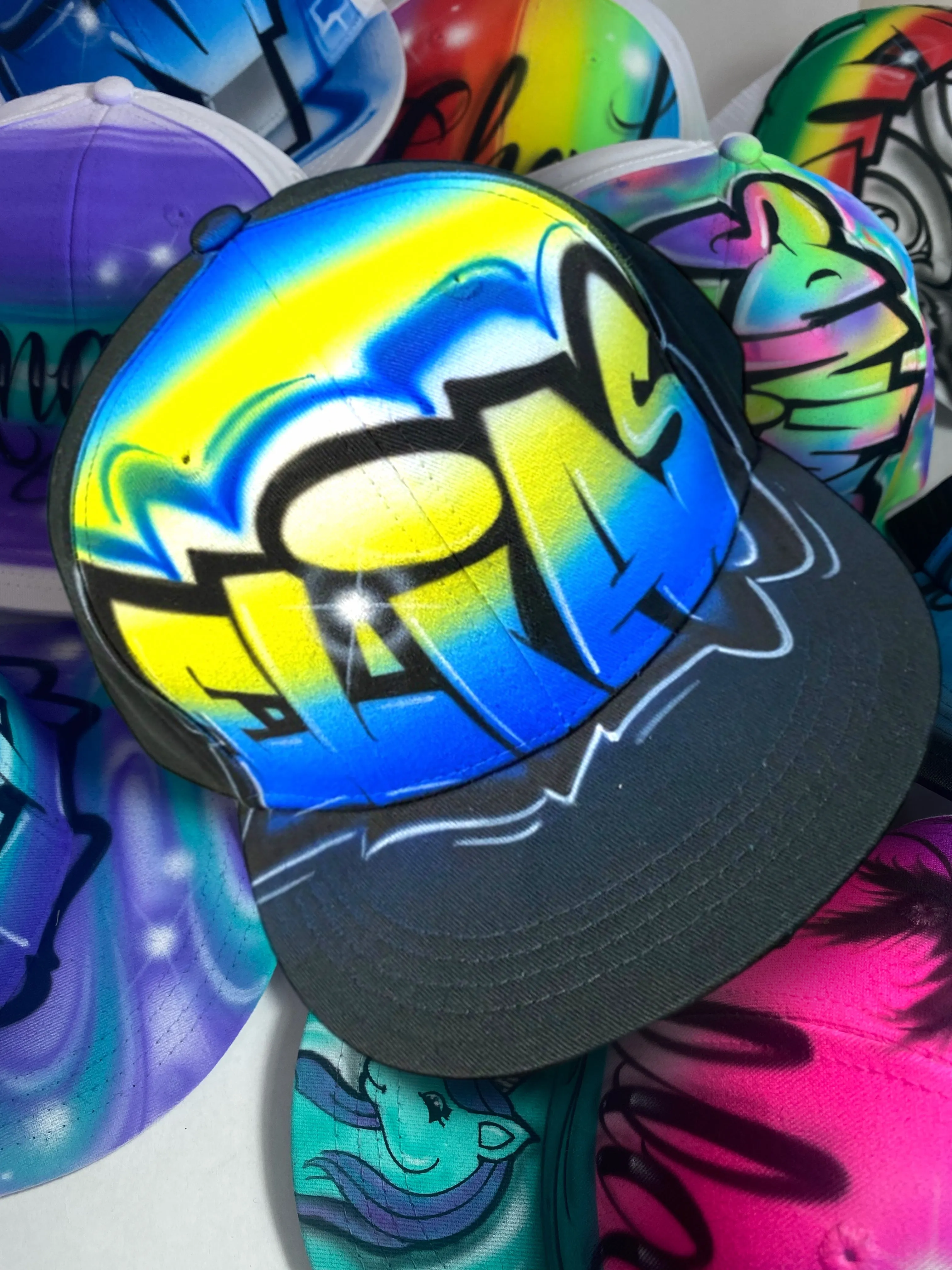 Graff Blue Fade Snapback (14)