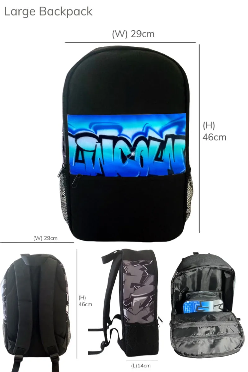 Graff Fade Backpack and Cap Combo (14)