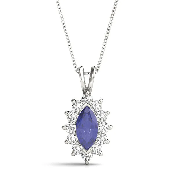 Halo Diamond Pendant