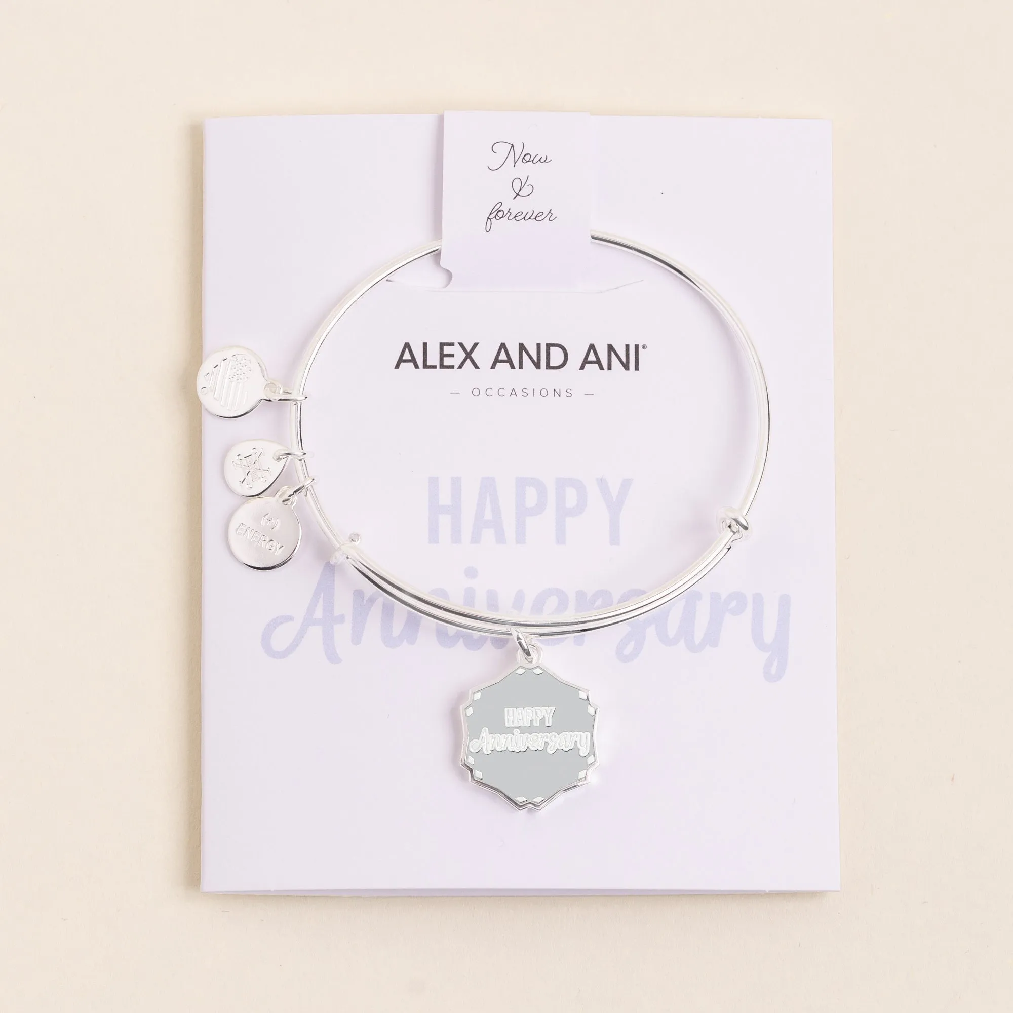 'Happy Anniversary' Charm Bangle