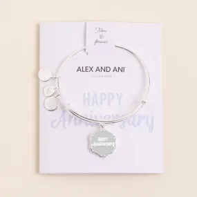 'Happy Anniversary' Charm Bangle