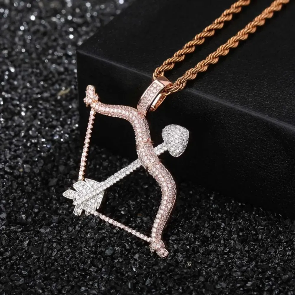 Iced Archer Pendant