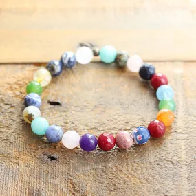 Imperfect Perfection All Gemstones Bracelet