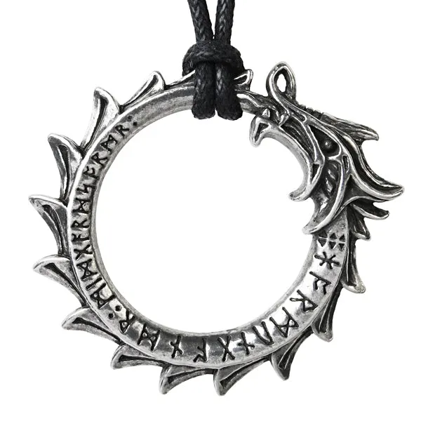 Jrmungandr Pendant - Pewter