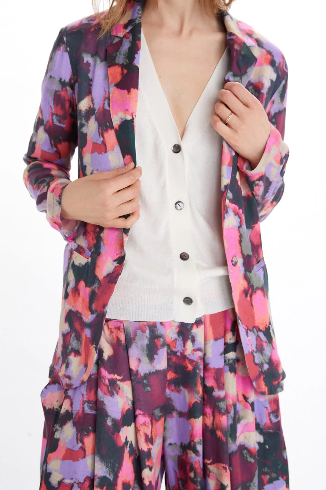 Karlie TENCEL Modal Vegan Jacket | Gem Print