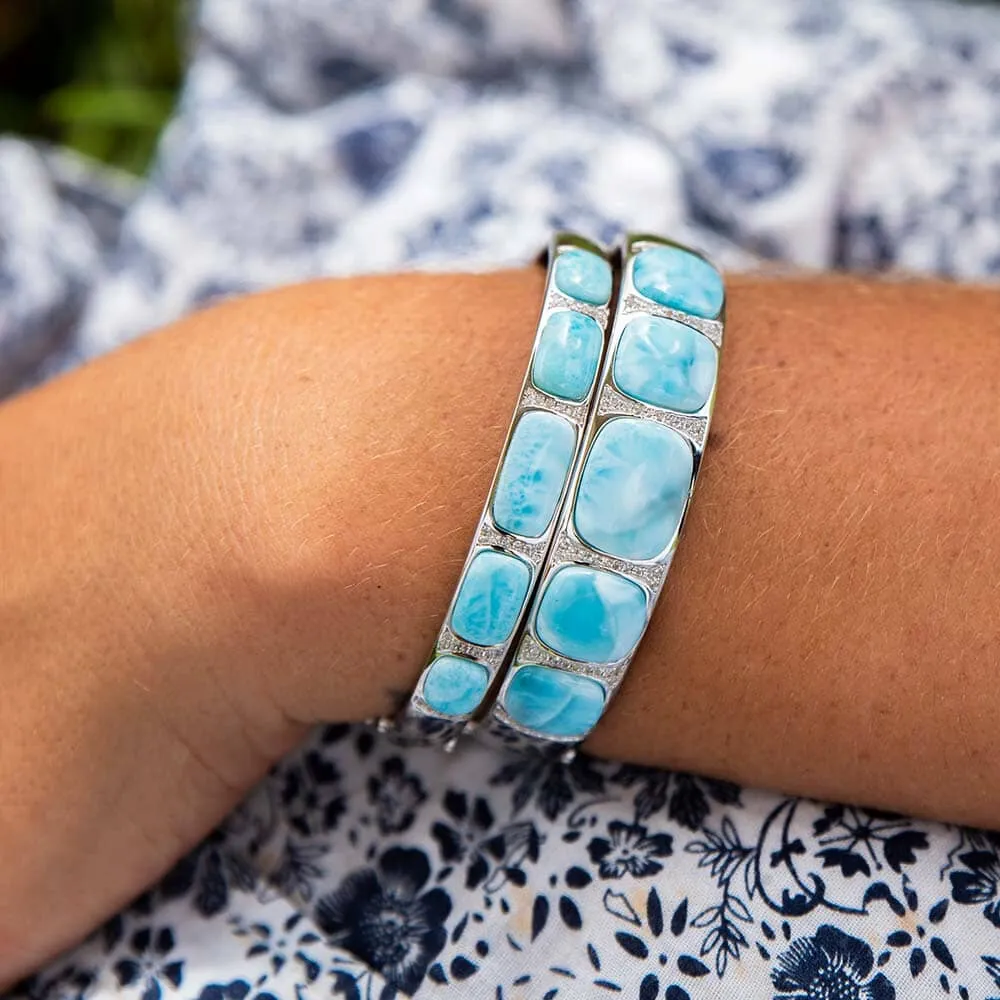 Larimar Infinite Ocean Bangle