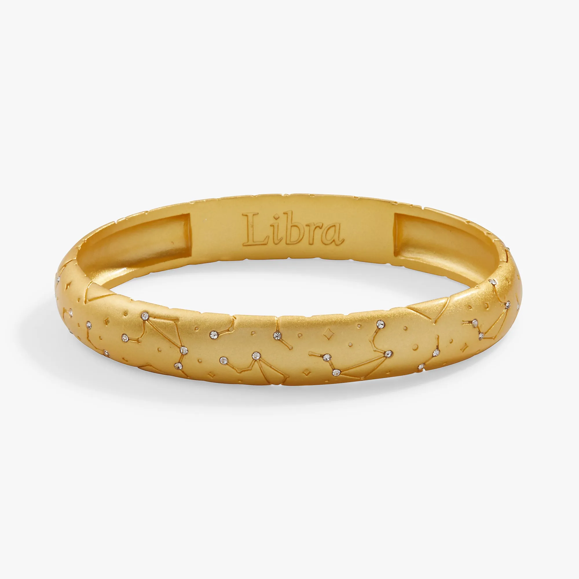 Libra Zodiac Hinge Bangle